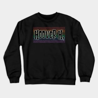 LGBTQ PATTERN AMERICA HOOVER Crewneck Sweatshirt